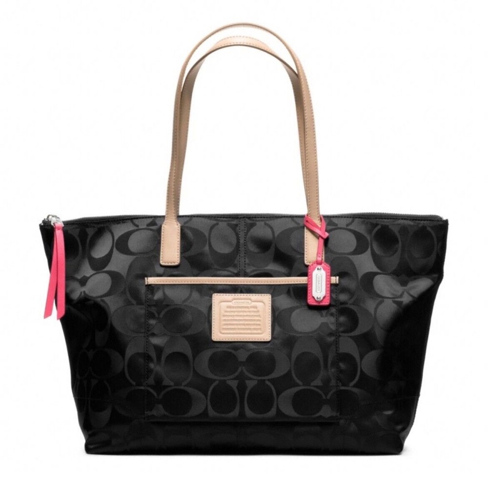 Coach Signature Legacy Tote Bag